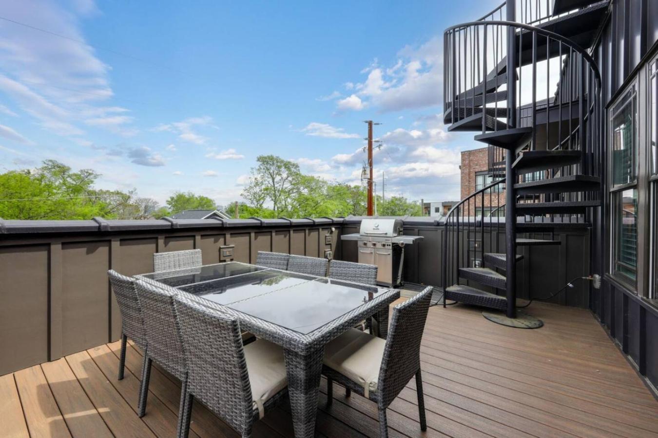 Two Townhomes - Hot Tubs And Rooftop Balconies Nashville Exterior photo