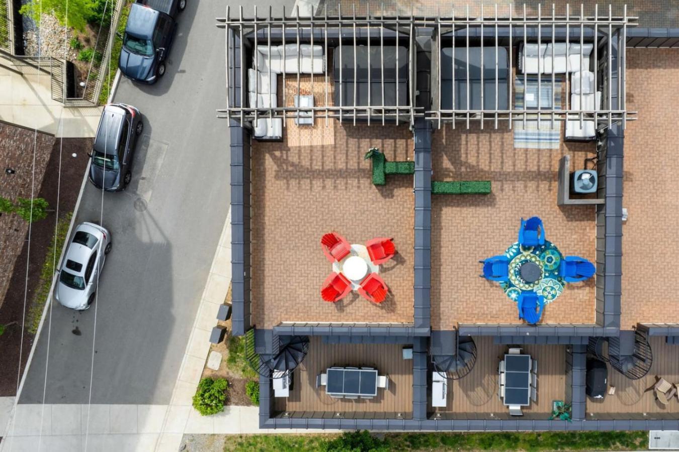 Two Townhomes - Hot Tubs And Rooftop Balconies Nashville Exterior photo